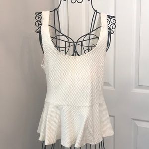 Anthropologie Peplum Top